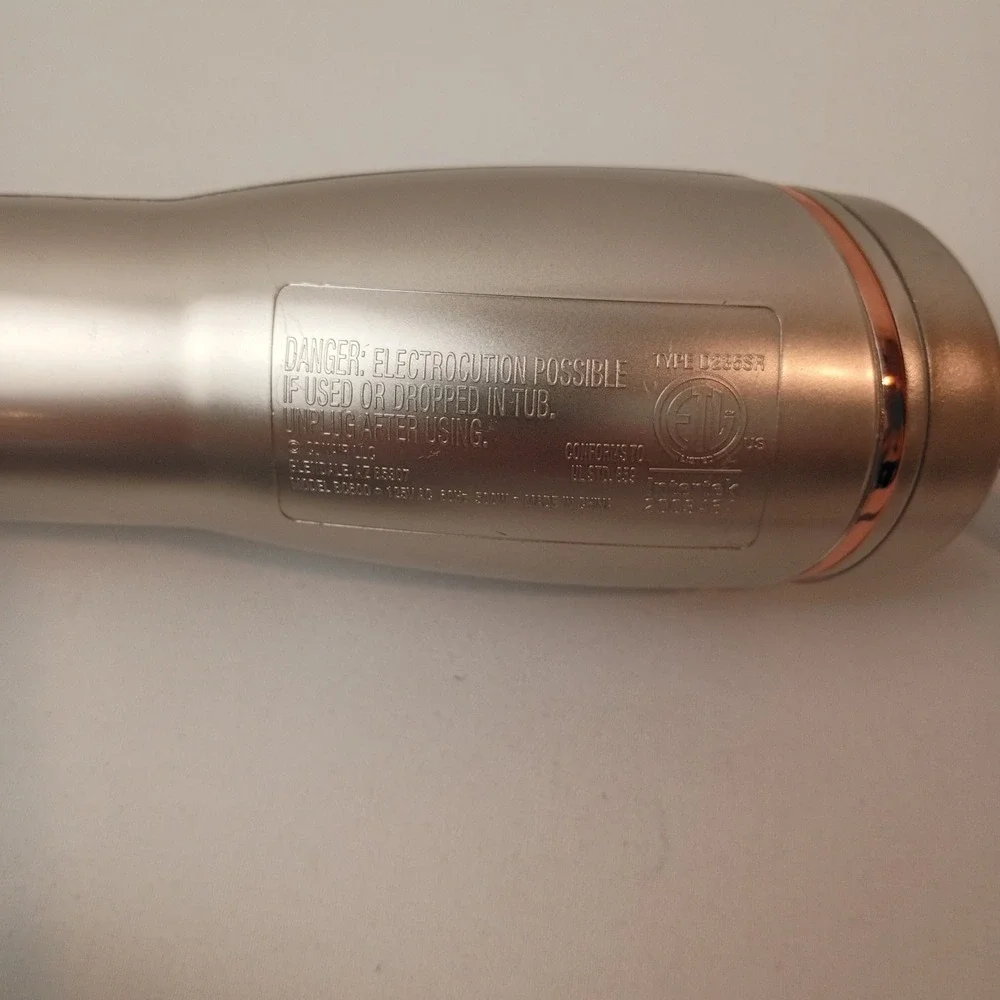 Infinitipro by Conair Frizz Free 1 1/2-inch Hot Air Brush Titanium